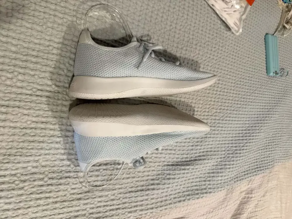 Allbirds Women's Tree Runner Sneakers in Light Blue Size W11